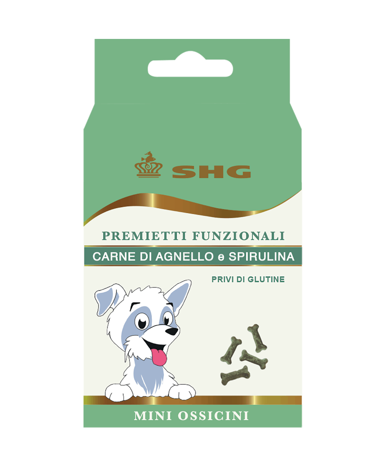 SHG Premietti Funzionali Carne di Agnello e Spirulina