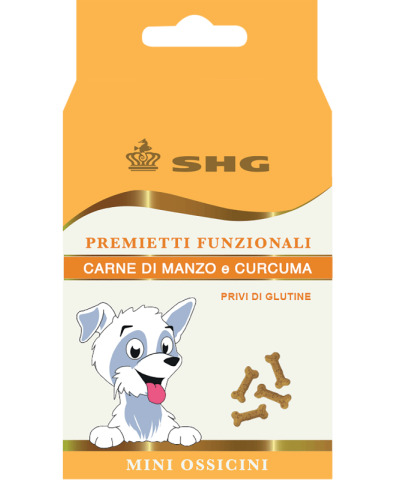 SHG Premietti Funzionali Carne di Manzo e Curcuma