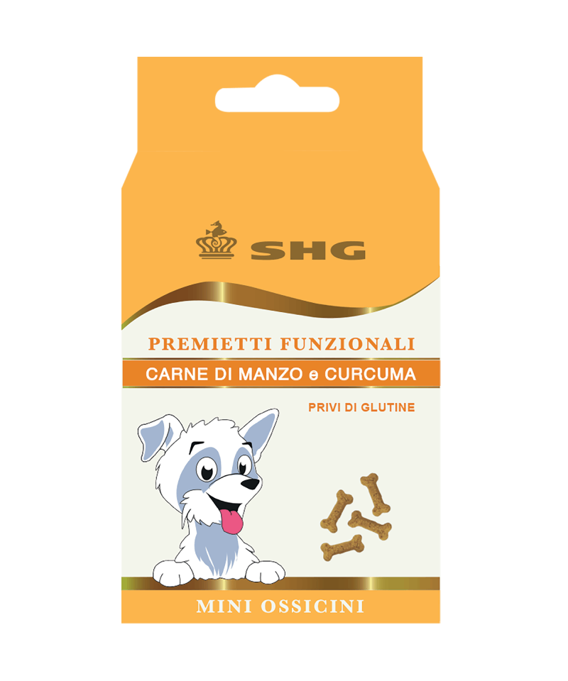 SHG Premietti Funzionali Carne di Manzo e Curcuma