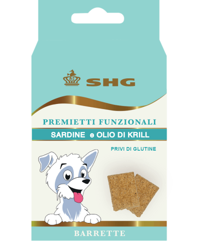 SHG Premietti Funzionali Barrette di Sardine e Olio di Krill