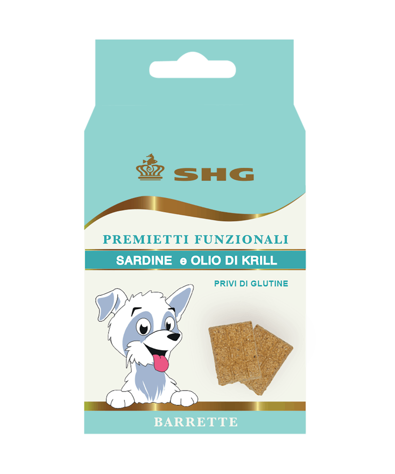 SHG Premietti Funzionali Barrette di Sardine e Olio di Krill