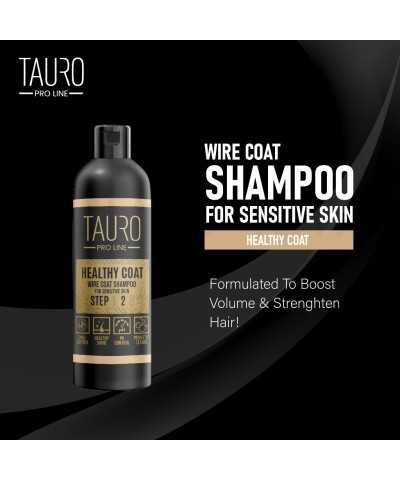 Tauro Pro Line Healthy Coat Wire Coat Shampoo For Dogs And Cats Coat