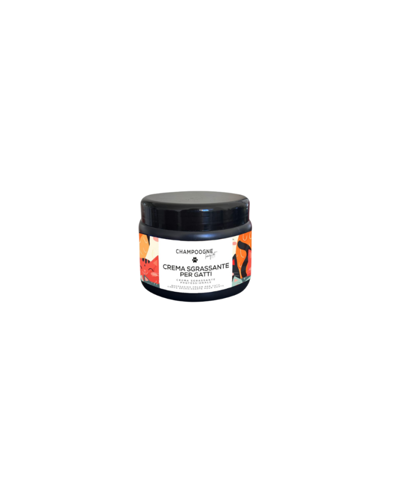 CHAMPOOGNE - Crema sgrassante per Gatti
