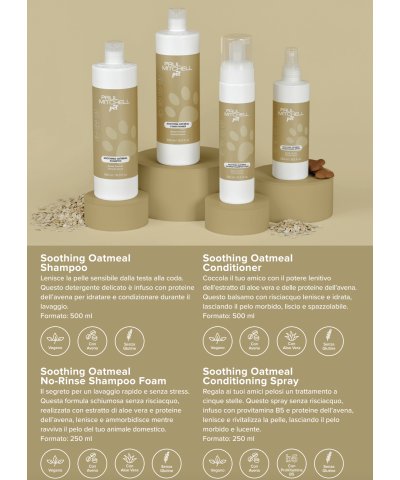 Soothing Oatmeal Shampoo Paul Mitchell Pet
