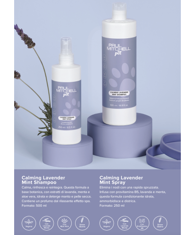 Calming Lavender Mint Shampoo  Paul Mitchell Pet