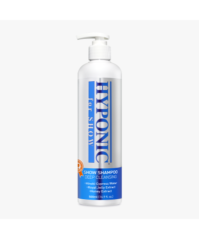 HYPONIC for SHOW DOGS Cypress Water Shampoo pulizia profonda