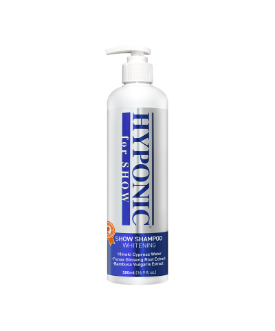 HYPONIC for SHOW DOGS Cypress Water Shampoo sbiancante