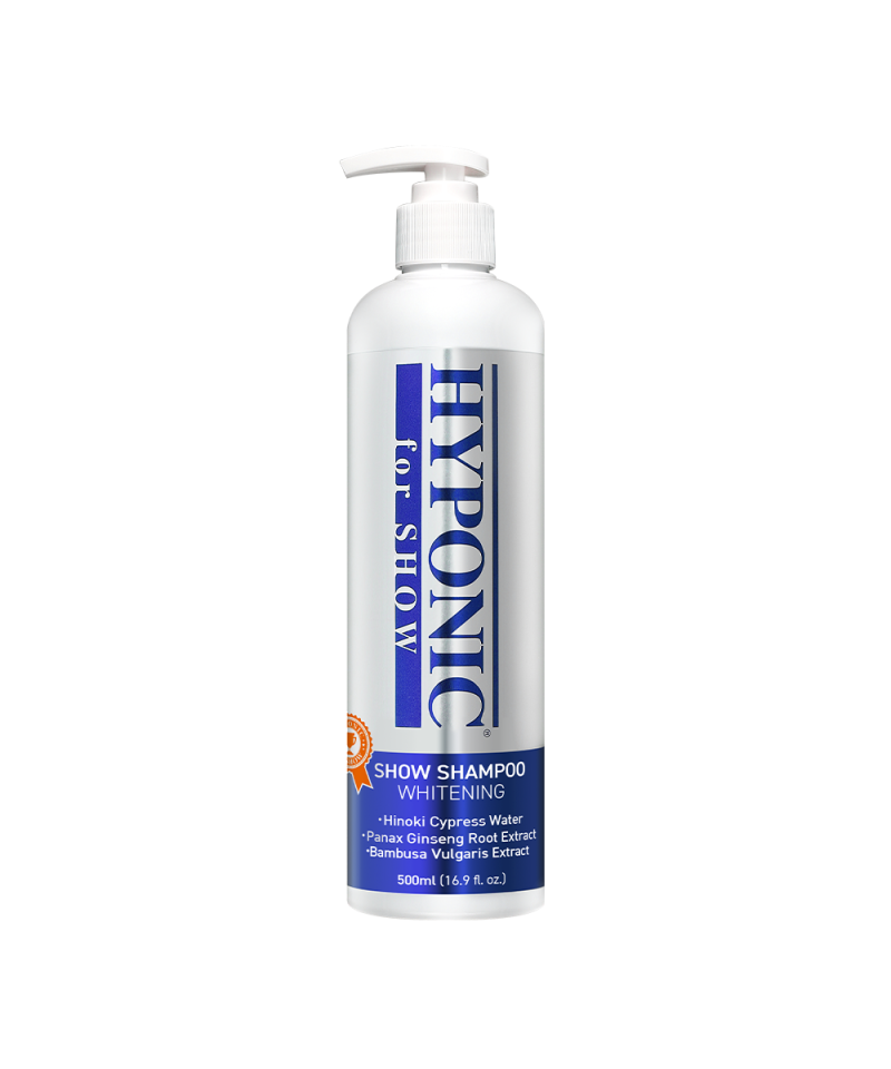 HYPONIC for SHOW DOGS Cypress Water Shampoo sbiancante