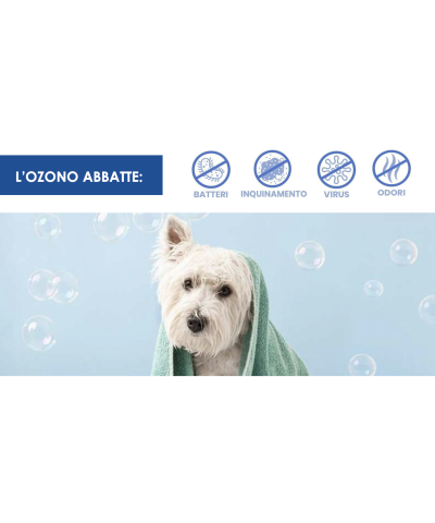 Generatore  Acqua Ozonizzata Pet Ozone E Bluecotech