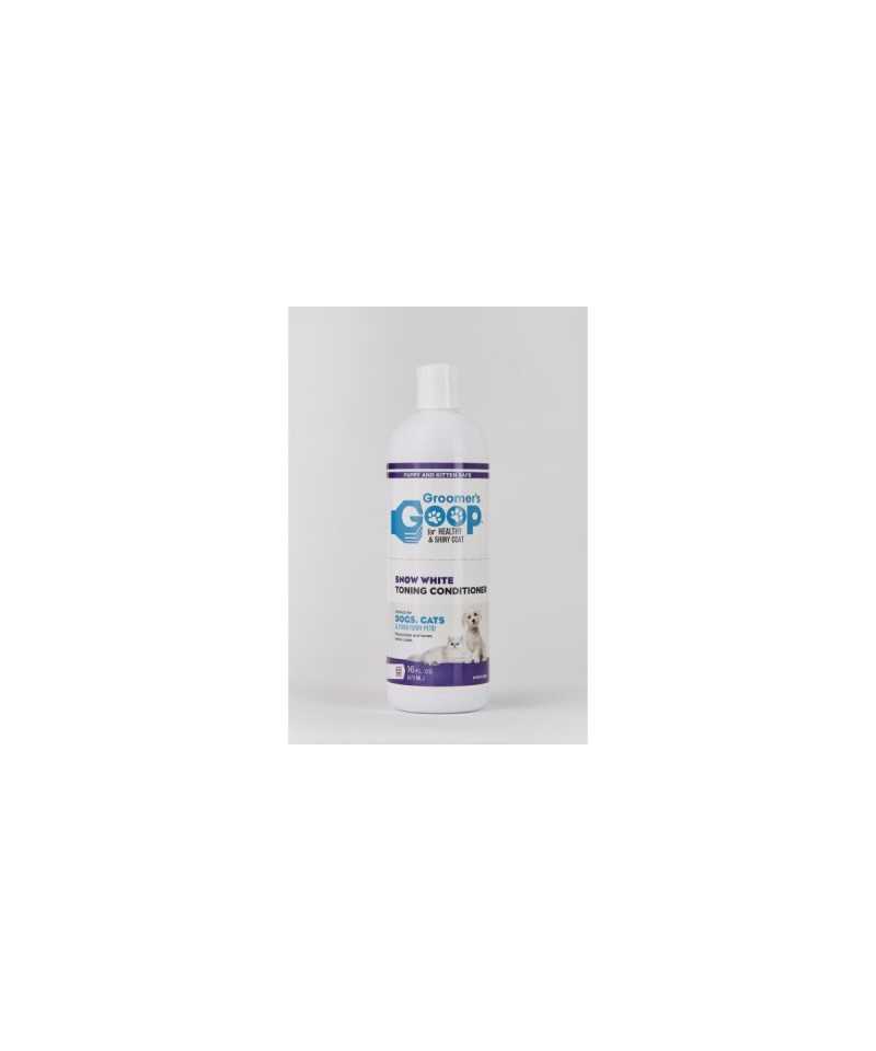 Groomer's Goop Snow White conditioner manti bianchi cani e gatti