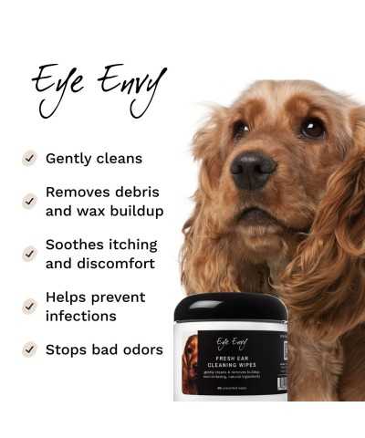 Salviette fresche per la pulizia orecchie cani  Eye Envy