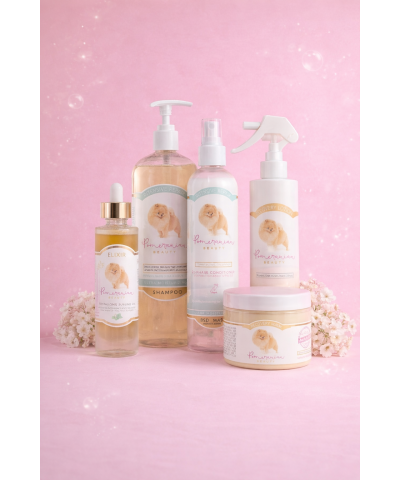 Trattamento Professionale Ricrescita Pelo Pomerania – Kit Recovery BSD Complete BIG Pomeranian Beauty