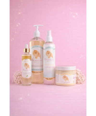 Trattamento Professionale Ricrescita Pelo Pomerania – Kit Recovery BSD BIG Pomeranian Beauty