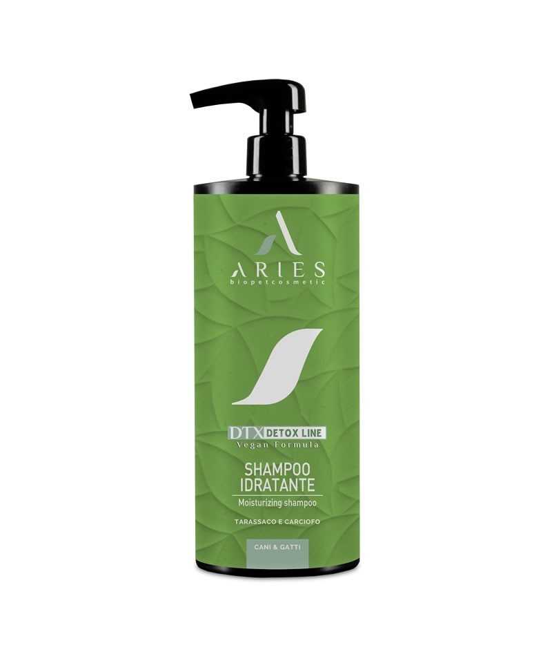 Detox shampoo vegano idratante e detossinante Aries