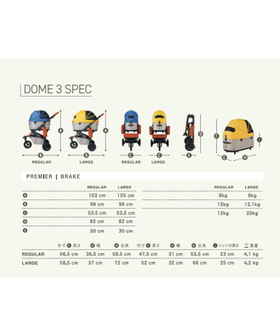 AirBuggy® DOME 3 Premier Set Large