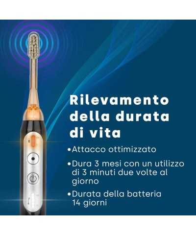 Emmi®-Dent Spazzolino ultrasonico sottile uso Umano