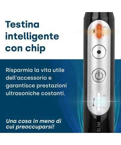 Emmi®-Dent Spazzolino ultrasonico sottile uso Umano