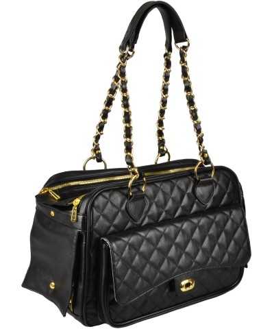 Borsa Trasportino Gigi Nero Flamingo