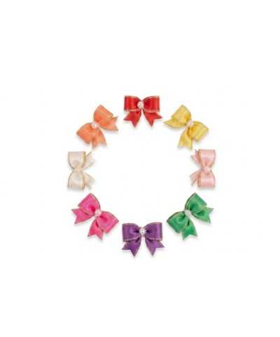 Fiocchetto con Elastico Cutie Pearl